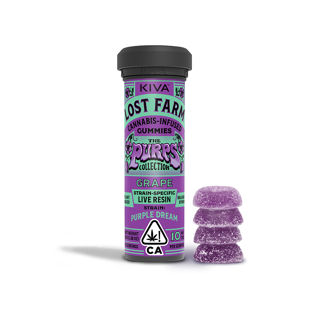 Grape x Purple Dream [10pk] (100mg) by Lost Farm in United States