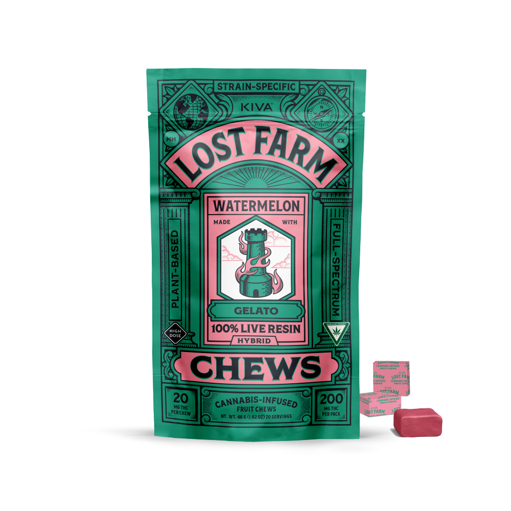 Watermelon x Gelato [10pk] (200mg) by Lost Farm