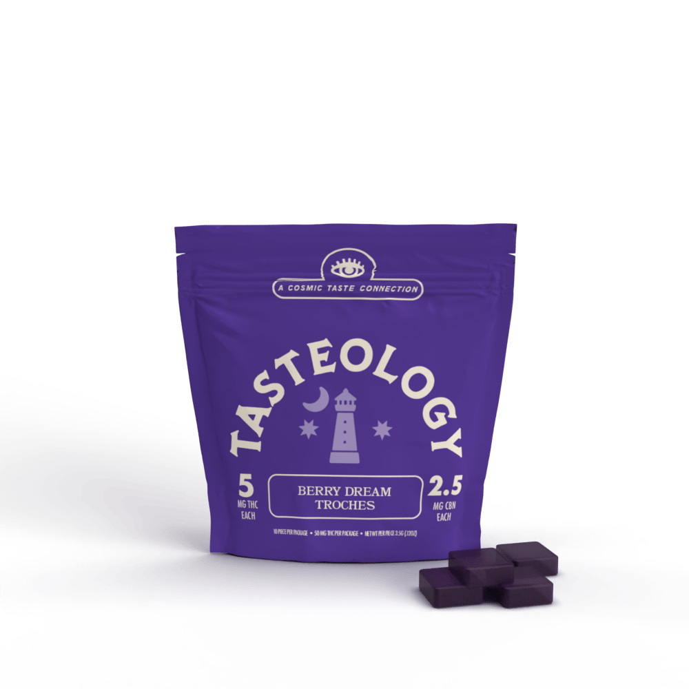 Berry Dream 5mg THC | 2.5mg CBN | 10pk (50mg THC/25mg CBN) by Tasteology