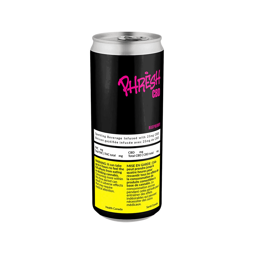 Raspberry [355ml] (25mg CBD) by PHRESH CBD