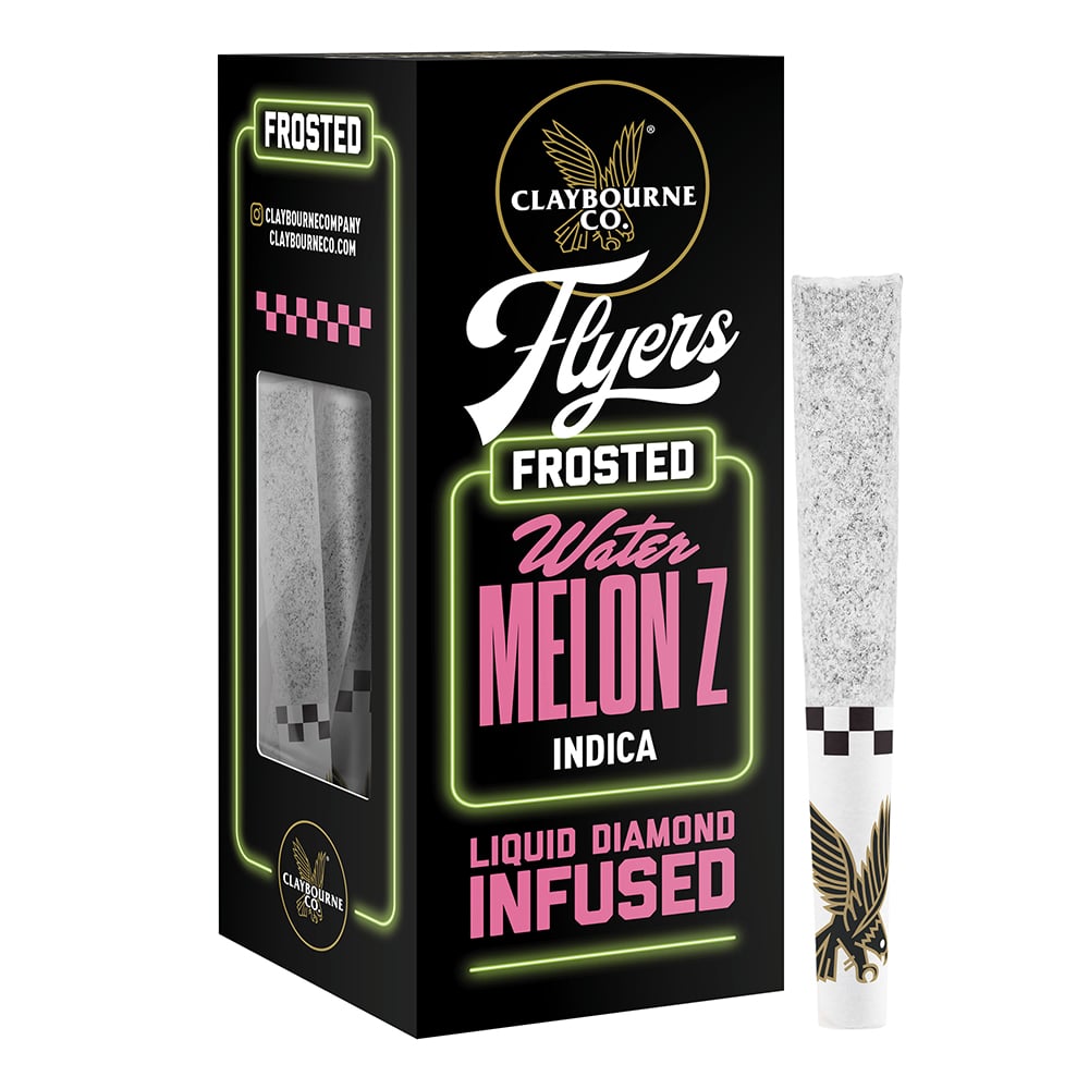 Shop Durban Poison (2.5g) - Diamond Frosted Flyers Pre-Rolls