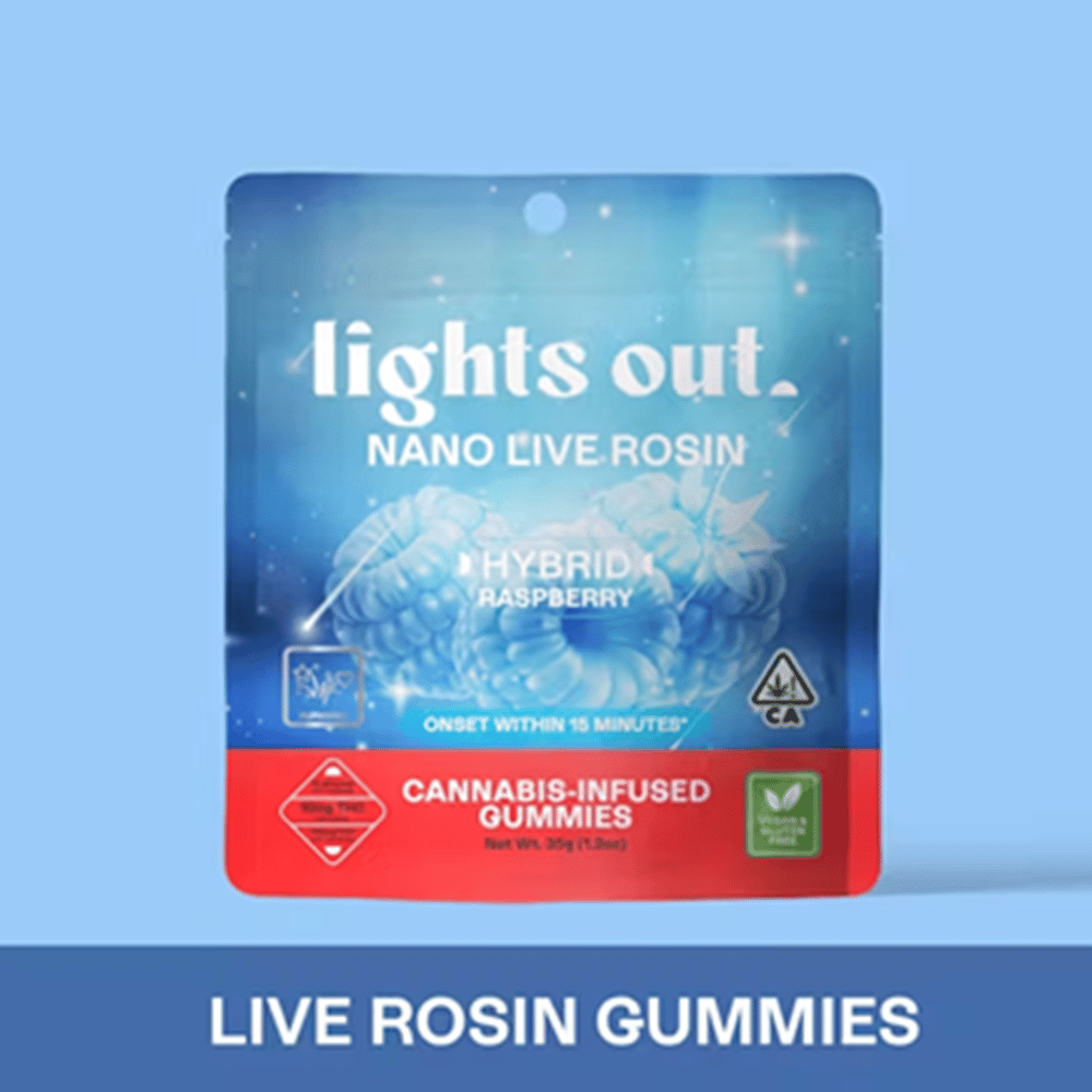 Raspberry [10pk] (100mg) by Lights Out