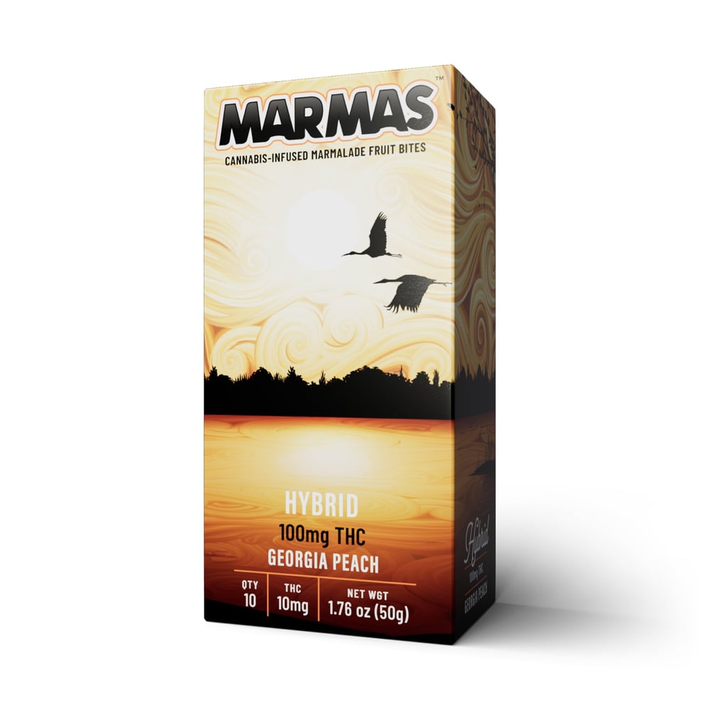 Georgia Peach [10pk] (100mg) by Marmas