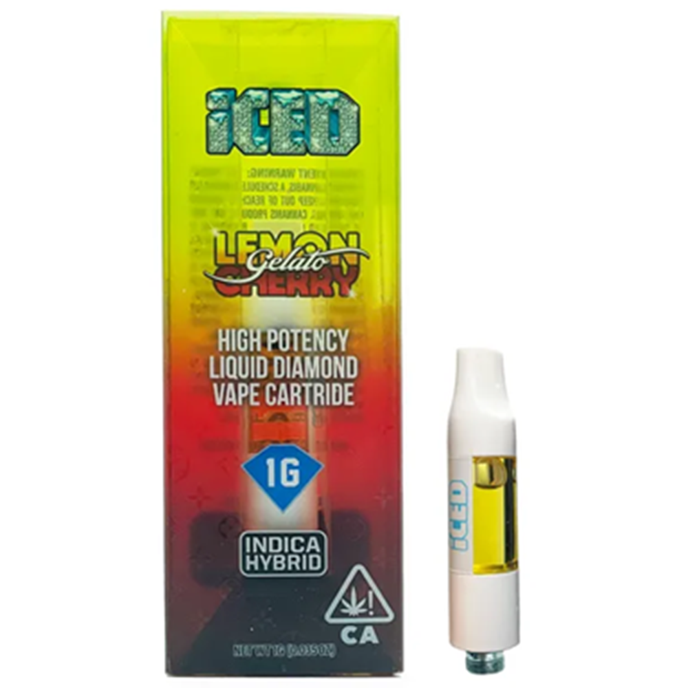 Lemon Cherry Gelato by Iced
