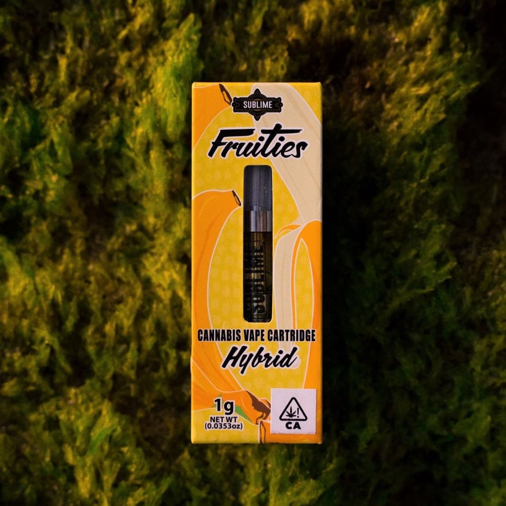 Banana OG - Hybrid Fruities Distillate Cartridge by Sublime Canna - CA