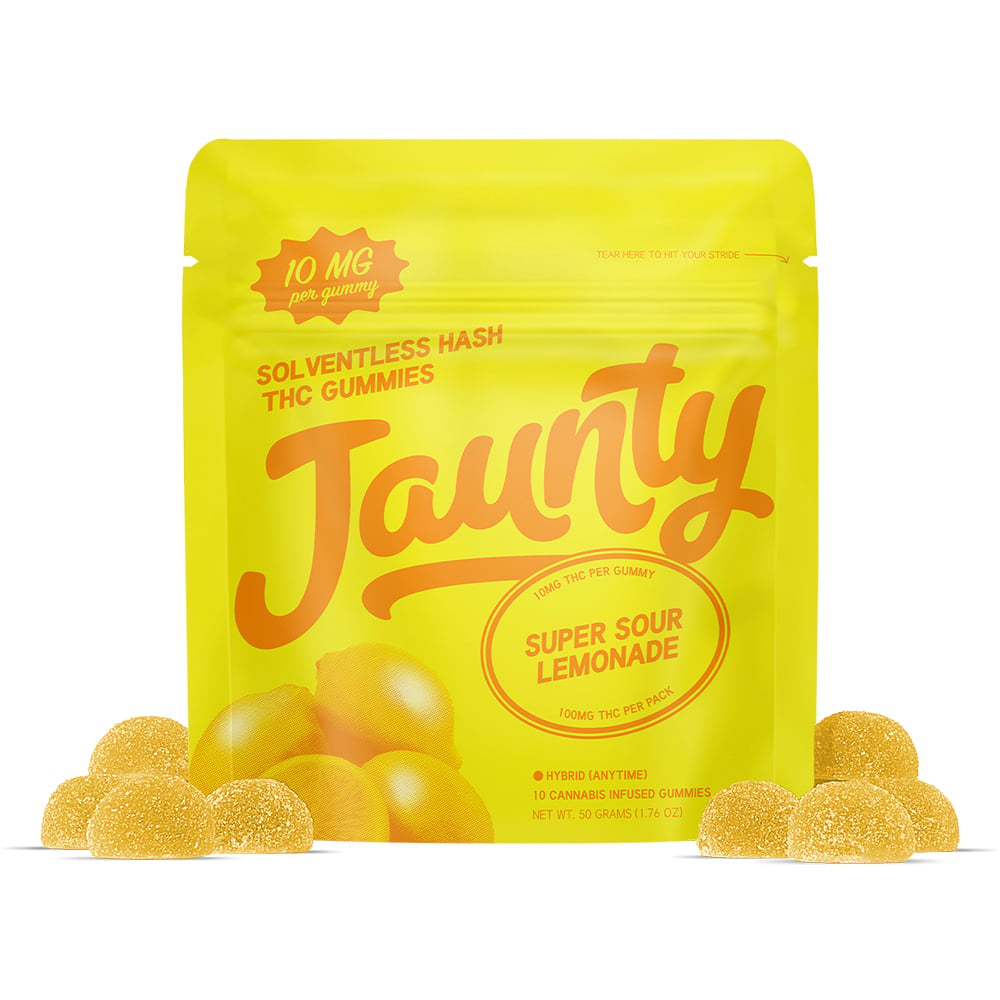 Super Sour Lemonade [10pk] (100mg) by Jaunty