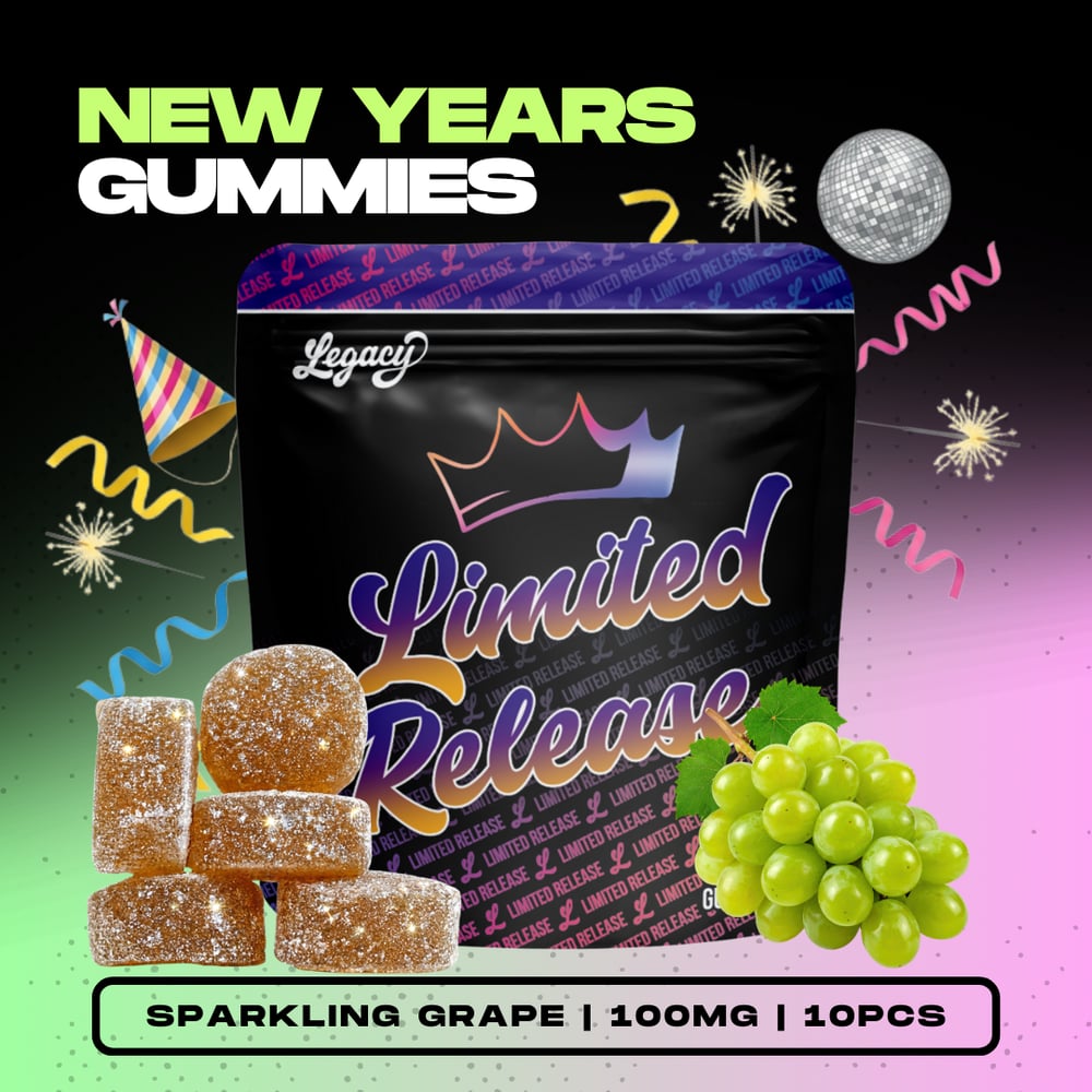 New Year's Grape Drop [10pk] (100mg) by Legacy