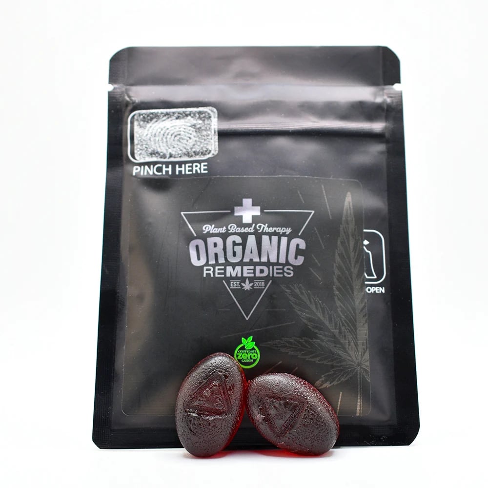 25mg THC Grape [2pk] (25mg each/50mg total) by Organic Remedies