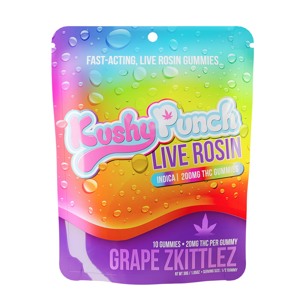 Grape ZKZ - Indica [10pk] (200mg) by Kushy Punch