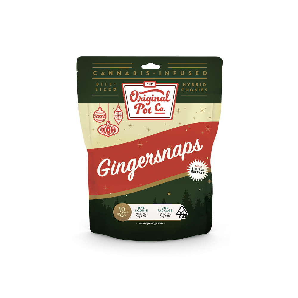 Ginger Snap [10pk] (100mg) by Original Pot Co