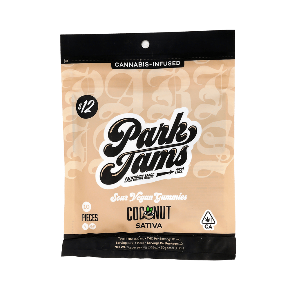 Coconut [10pk] (100mg) by Park Jams