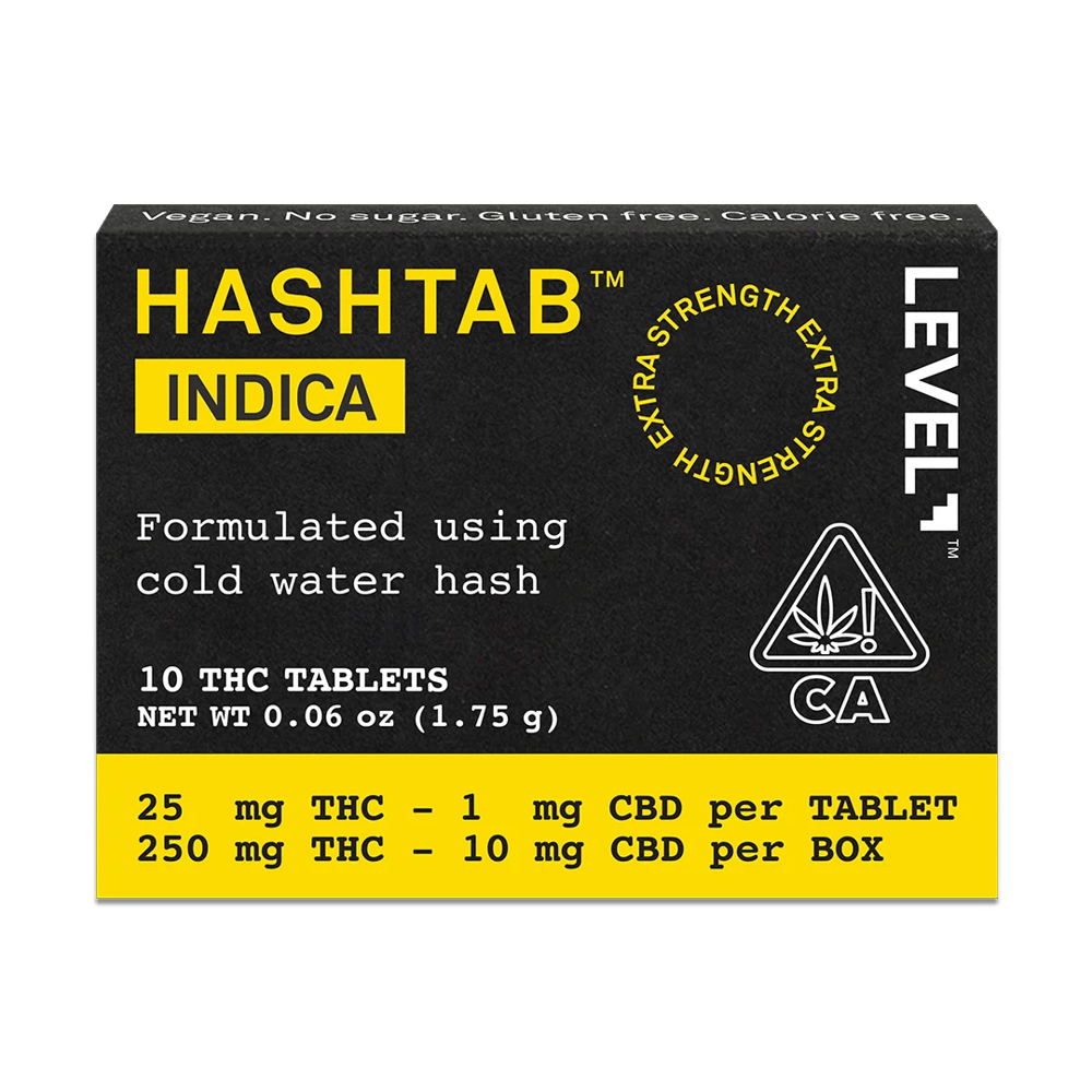 HASHTAB Indica [10pk] (250mg) by LEVEL in United States