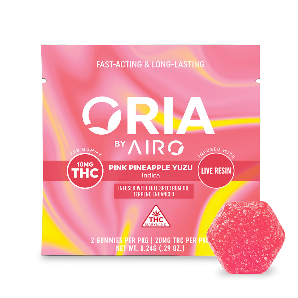 Pink Pineapple Yuzu [2pk] (20mg) by Oria by Airo