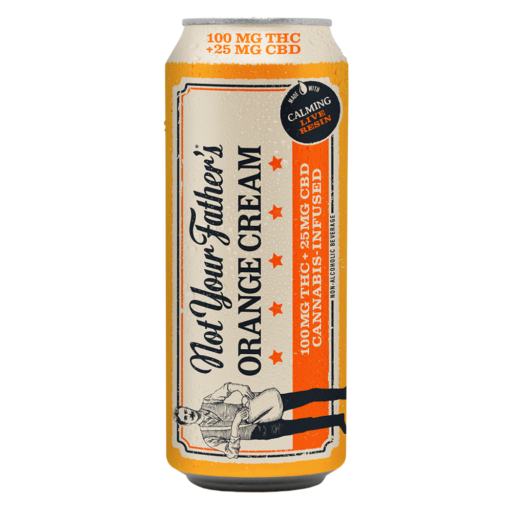 4:1 Orange Cream [16oz] (100mg THC/25mg CBD) by Not Your Father's