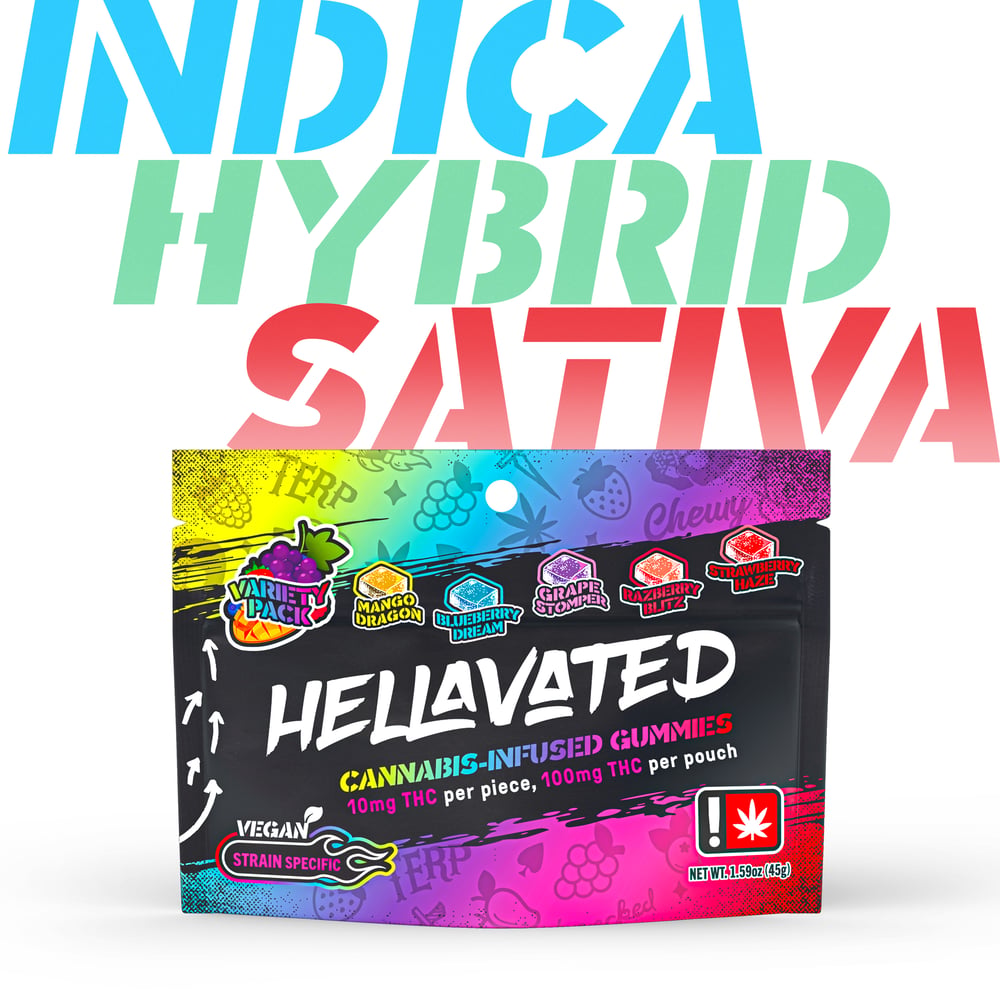 Original Variety [10pk] (100mg) by Hellavated