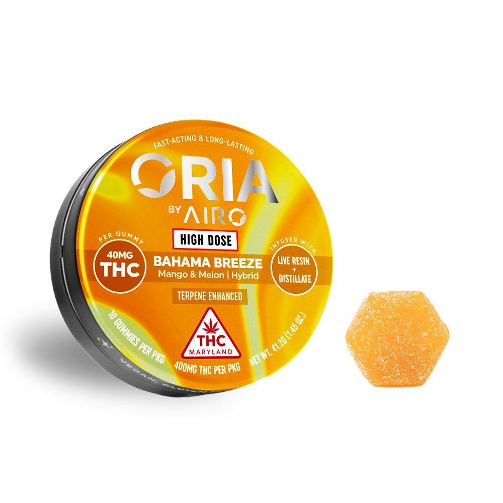 Bahama Breeze - Mango & Melon [10pk] (400mg) by Oria by Airo