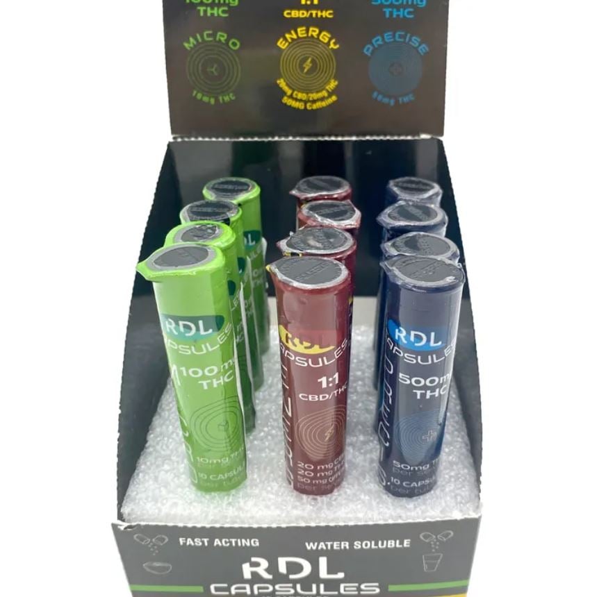 THC Nano Powder Capsule (500mg) by Red Dirt