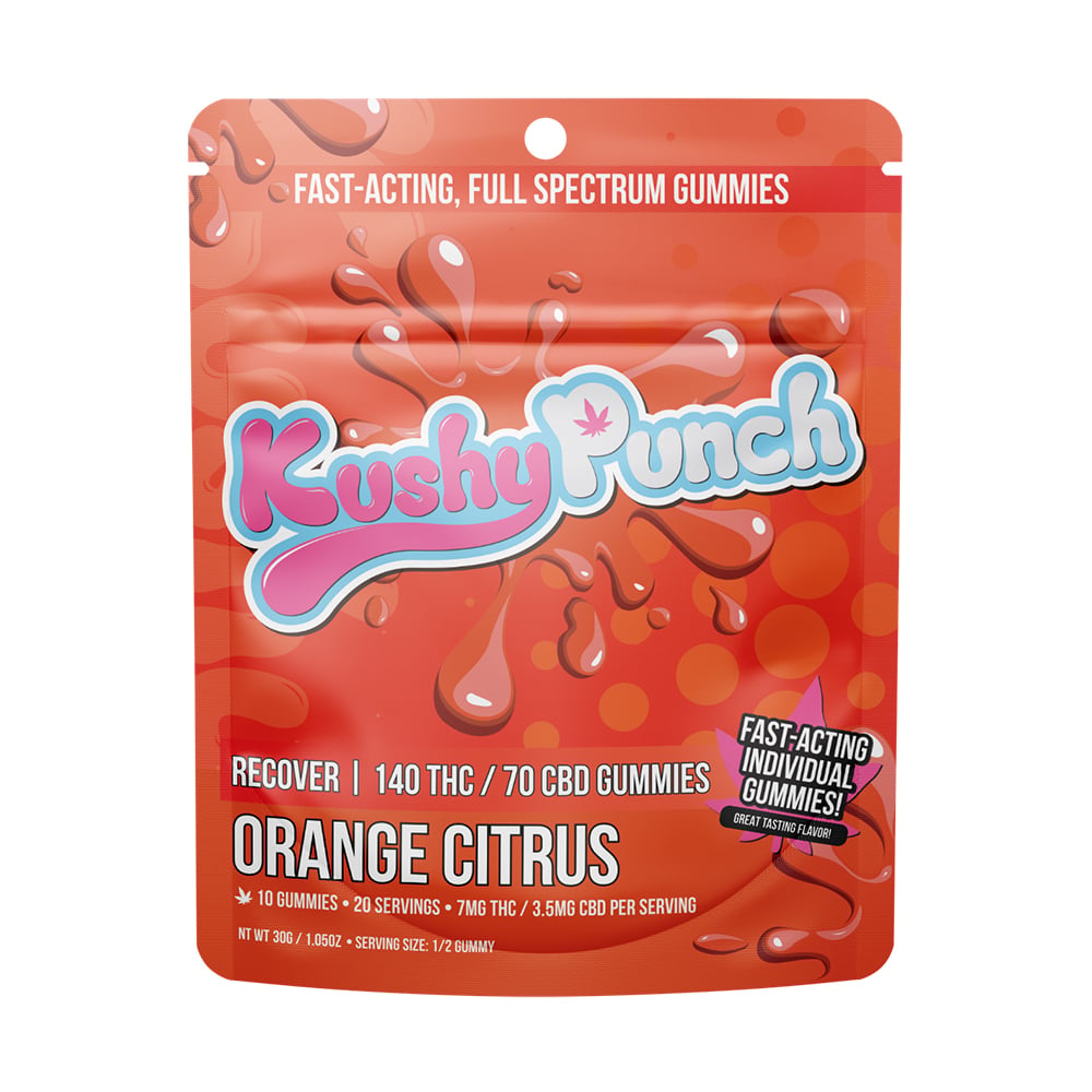Orange Citrus - Recover (70mg CBD/140mg THC) by Kushy Punch