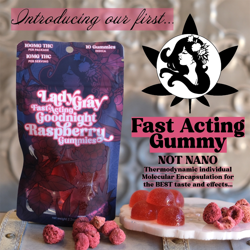 Goodnight Raspberry (100mg) by Lady Gray