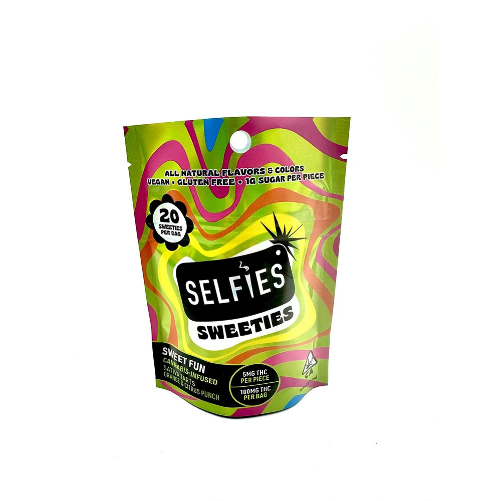 Sweet Fun - Blue Raspberry [20pk] (100mg THC) by SELFiES in United States