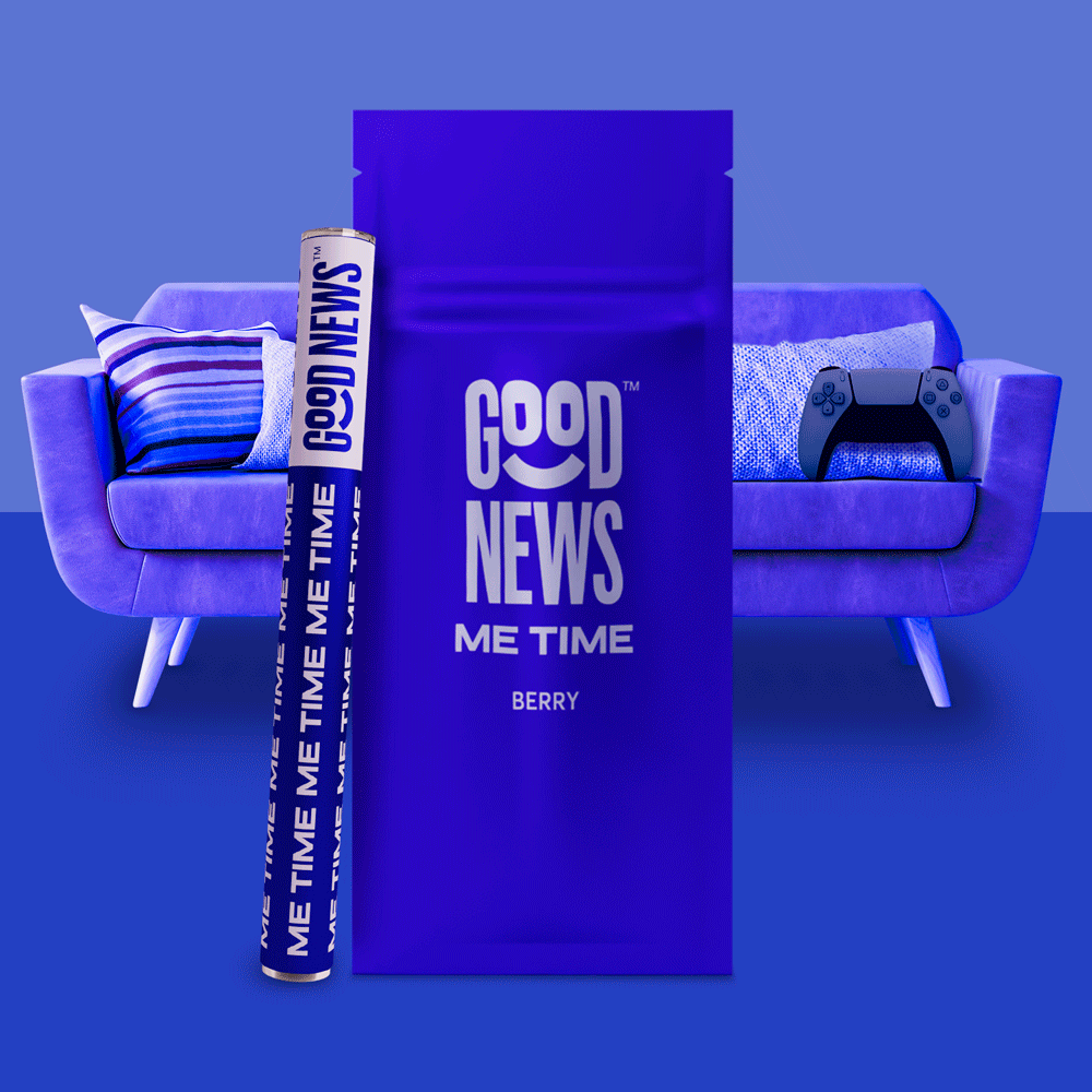 ME TIME: Berry Vape Pen (1000mg) by Good News™