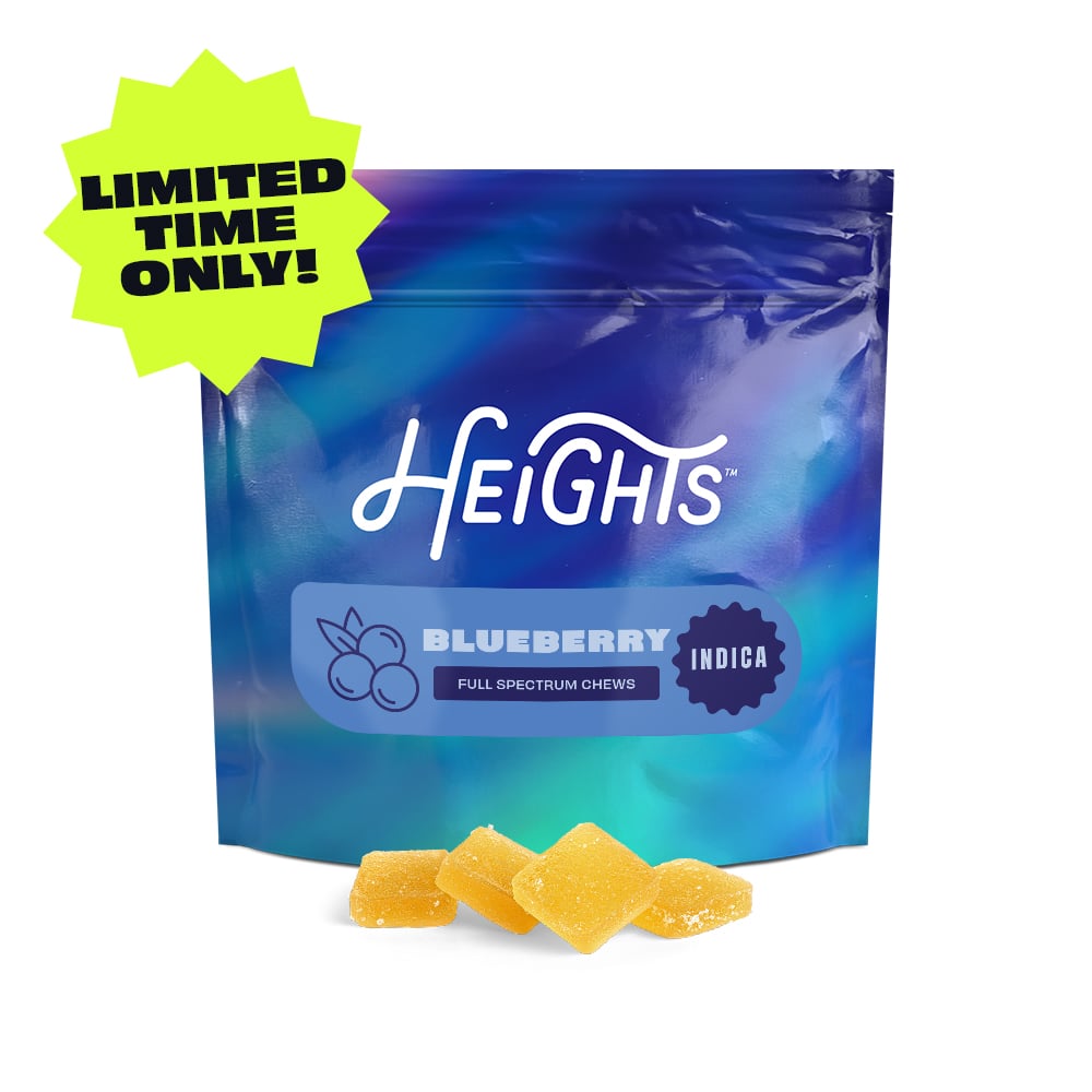 Blueberry [20ct] (10mg each, 200mg) by Heights by Surterra Wellness