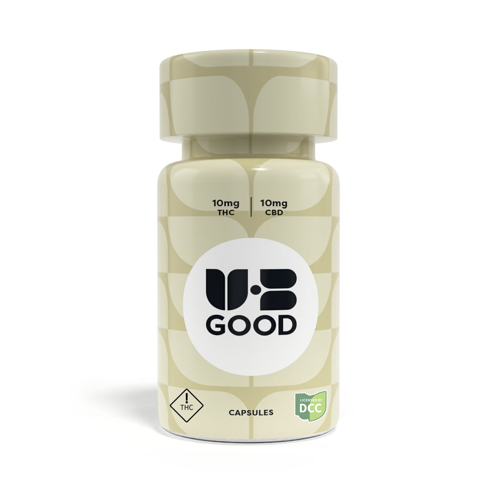 1:1 Balance Capsules [22pk] (220mg CBD/220mg THC) by UB GOOD