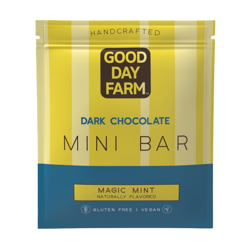 Magic Mint Dark Chocolate [8pk] (240mg) by Good Day Farm