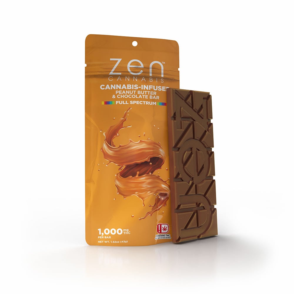 Peanut Butter & Chocolate (1000mg) by Zen Cannabis