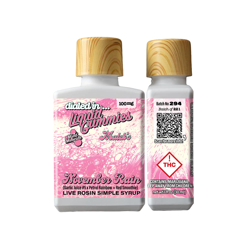 November Rain 294 (100mg) by Dialed In Gummies