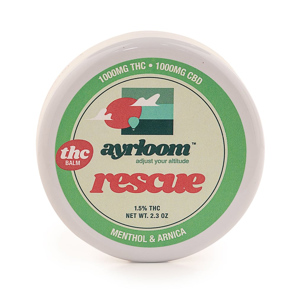 1:1 Rescue Balm [2.3oz] (1000mg CBD/1000mg THC) by ayrloom