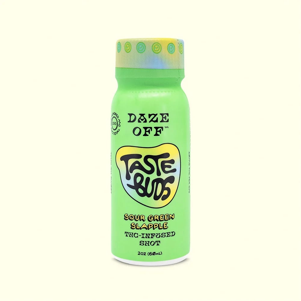 Sour Green Slapple [2oz] (100mg THC) by Daze Off