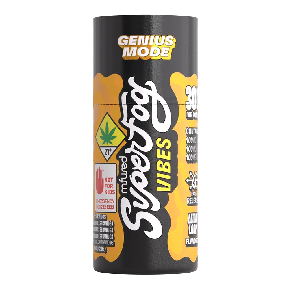 Genius Mode [2oz] (100mg CBD/100mg THC/100mg CBC) by Mfused