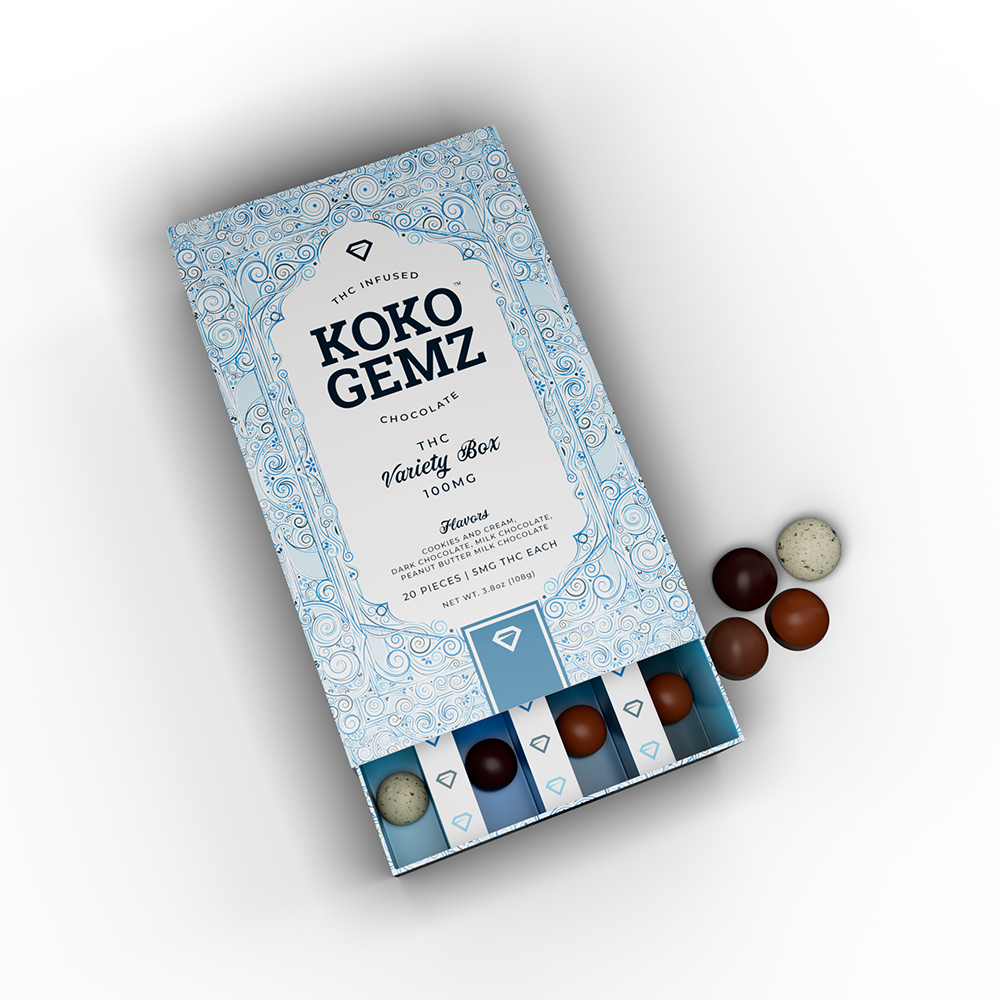 Variety Box [20pk] (100mg) by Koko Gemz