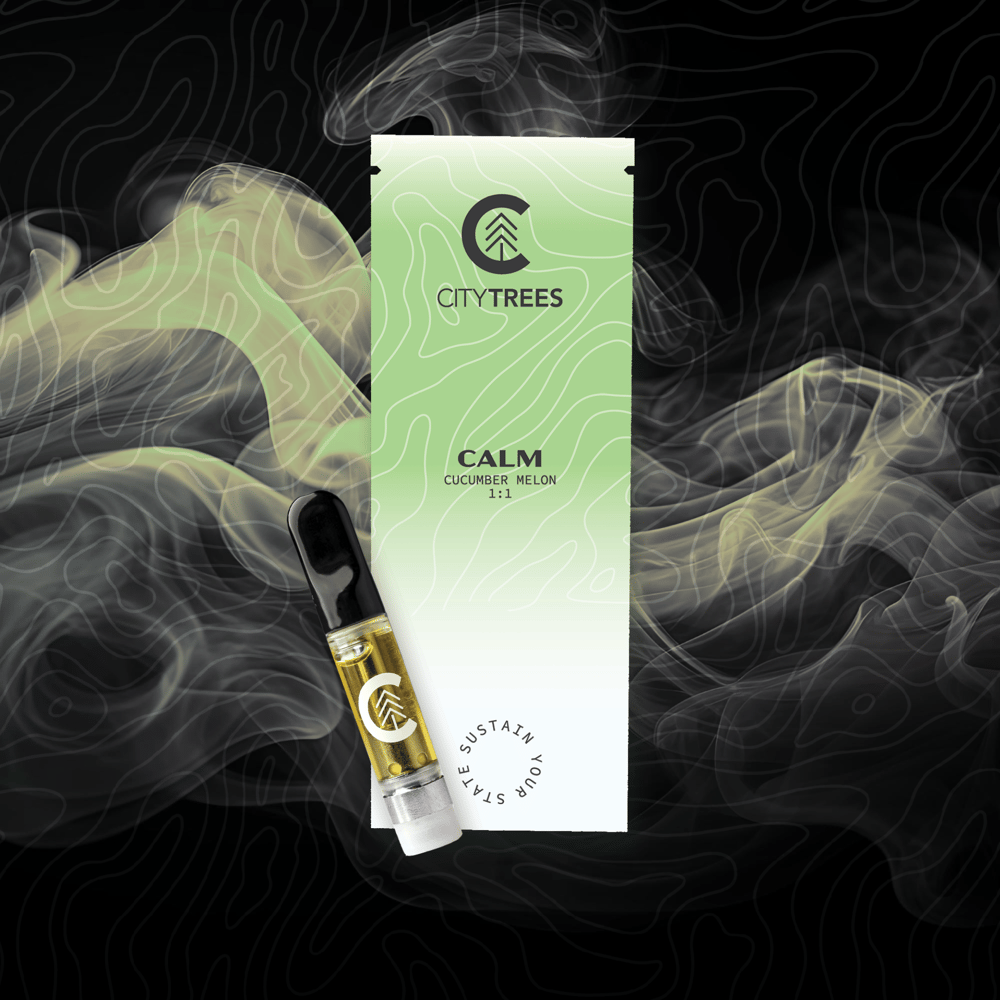 1:1 Cucumber Melon - Calm [900mg] by City Trees