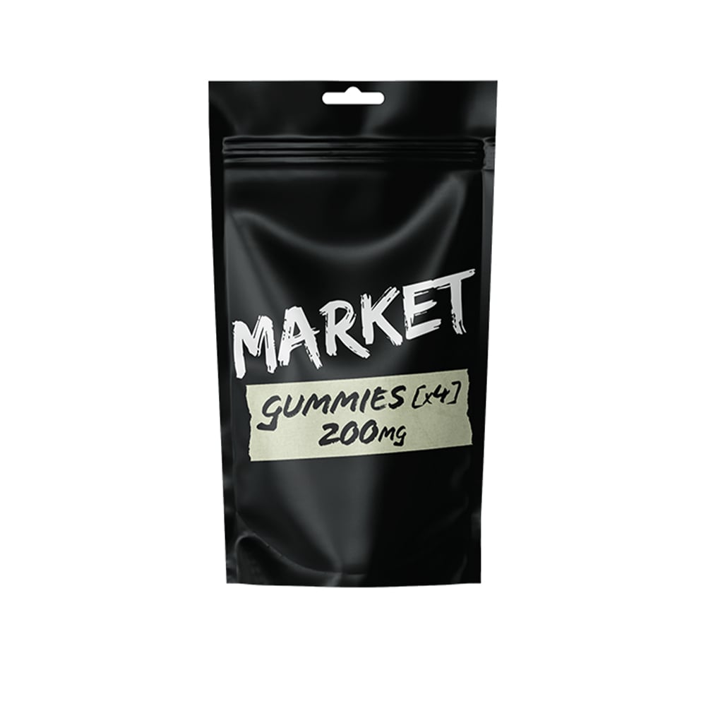 Raspberry [4pk] (200mg) by Market