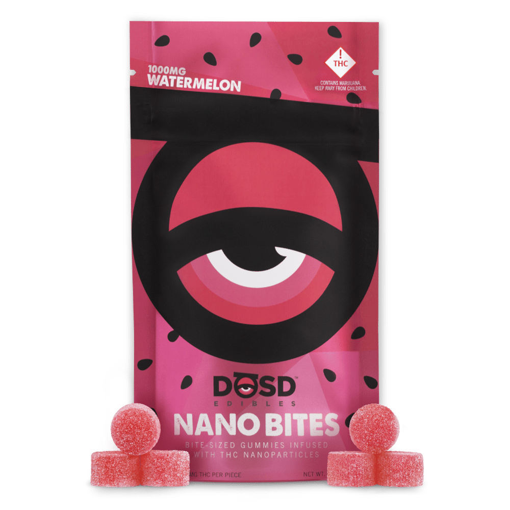 Watermelon - Hybrid [20pk] (1000mg THC) by DŌSD Edibles