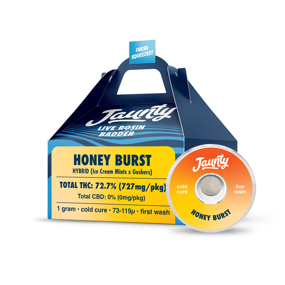 Honey Burst | Cold Cure | Live Rosin | 1g by Jaunty