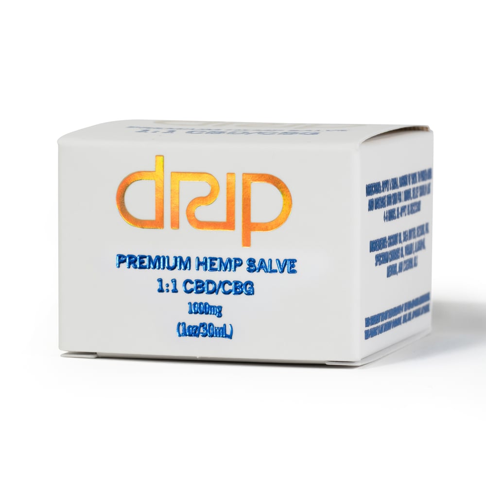1:1 CBD/CBG Salve (1000mg) by DRIP Oils + Extracts