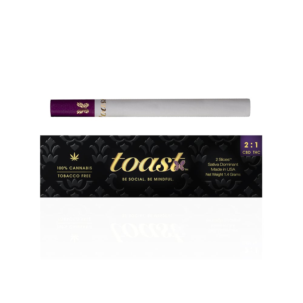 1:1 CBD:THC [.7g] by Toast