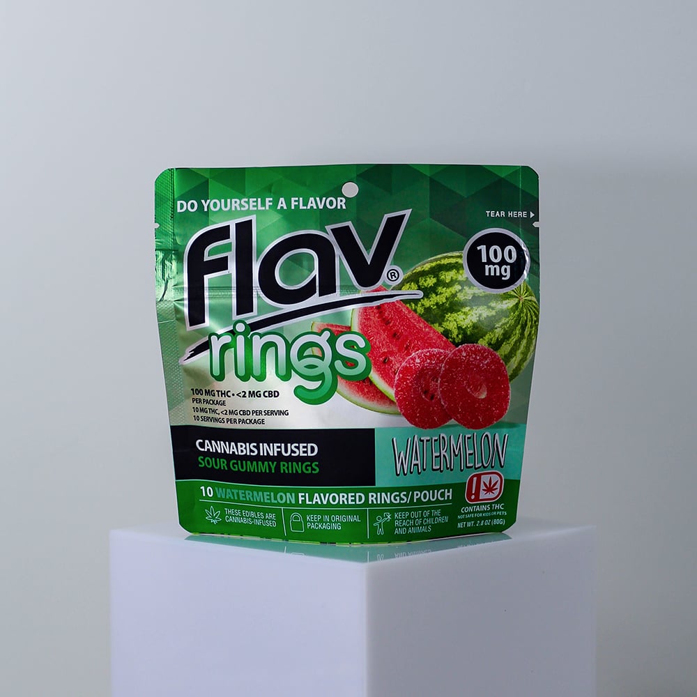 Watermelon (10 piece 100mg bag) by Flav