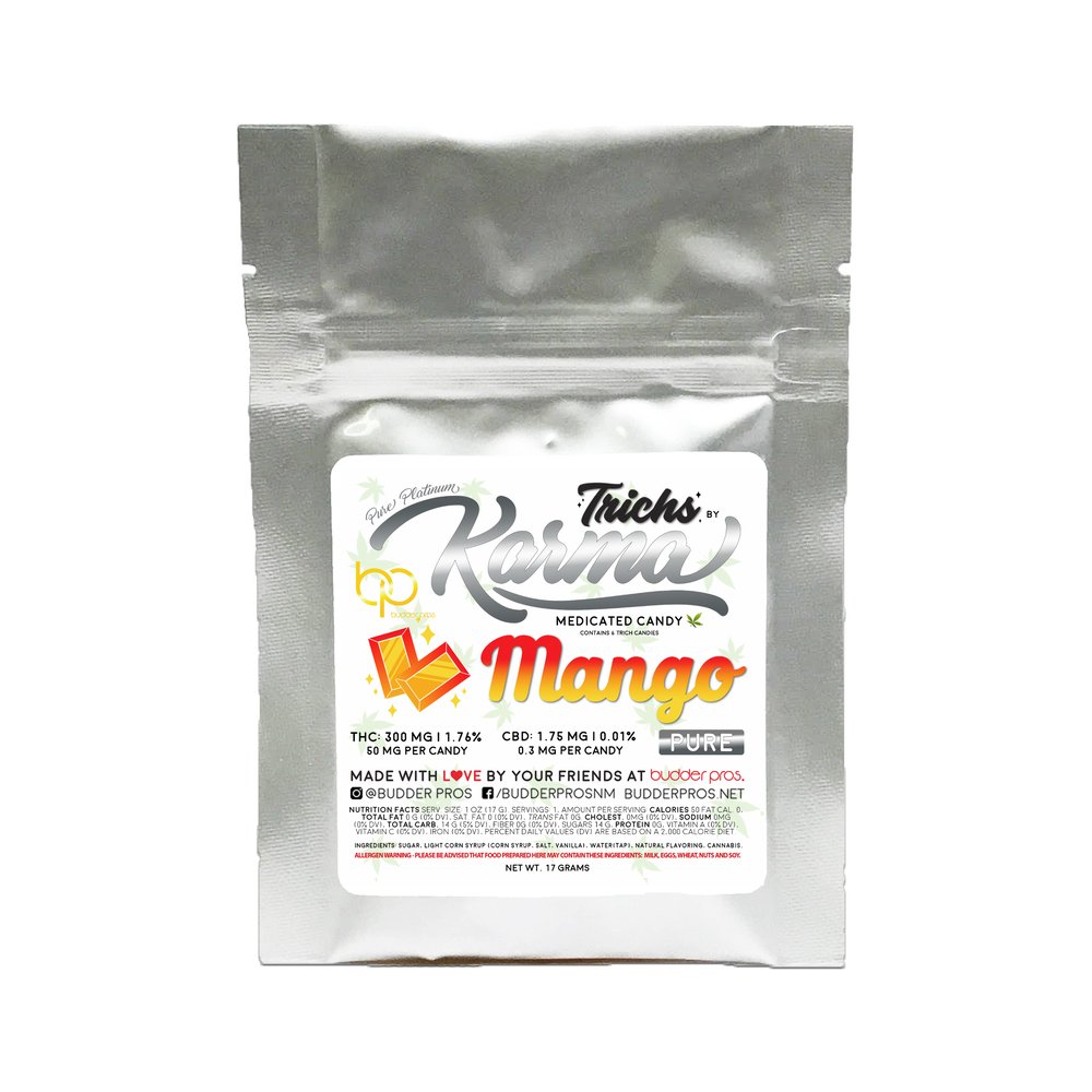 Mango - Hybrid [6pk] (250mg) by Budder Pros
