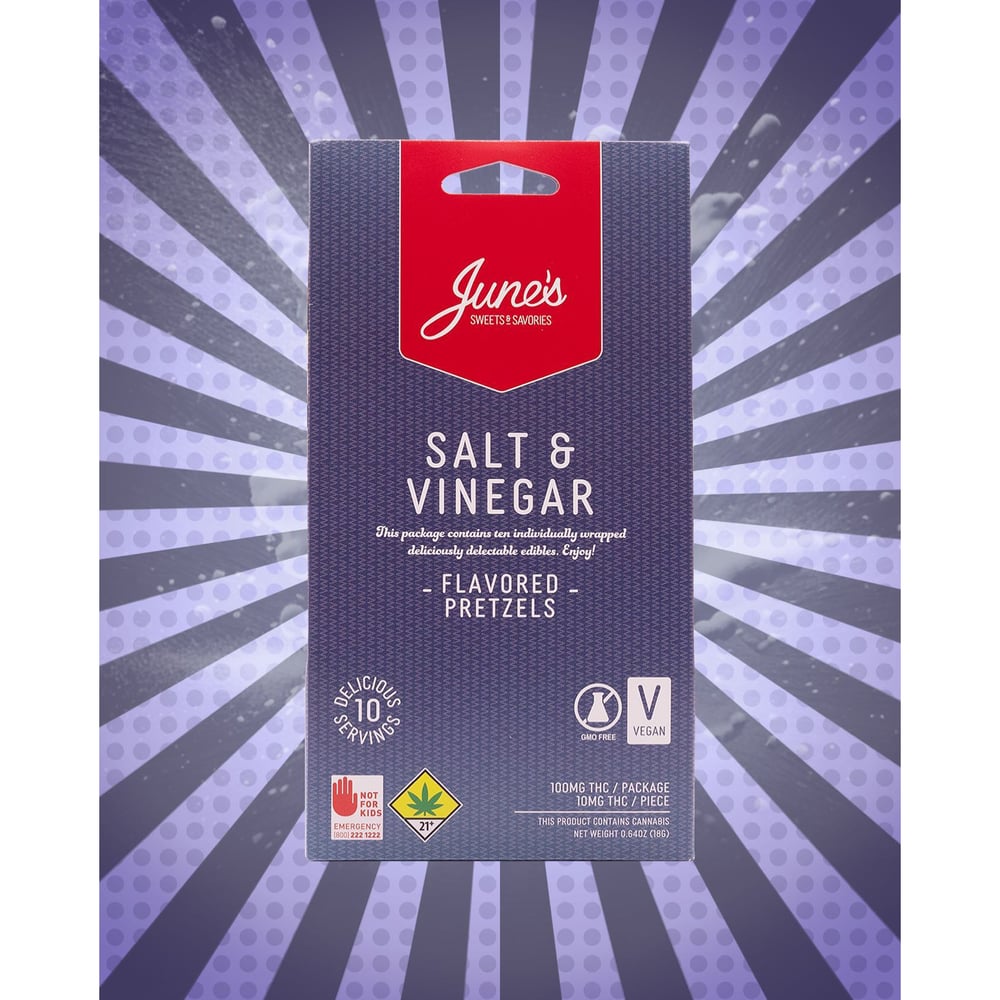 Salt & Vinegar [10pk] (100mg) by June's Sweets & Savories