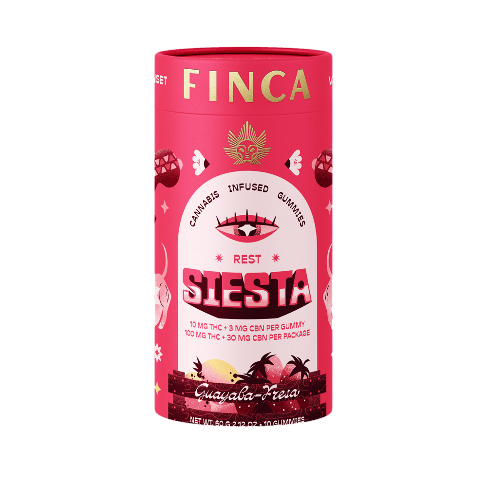 Siesta Guayaba Fresa (Guava Strawberry) Rest [10pk] (100mg THC/30mg CBN) by NY Finca