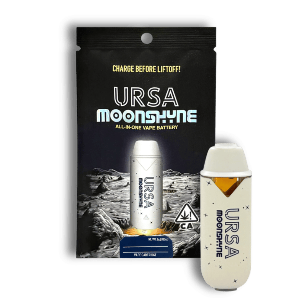 All In One Moonshyne Cartridge 1g - Peach Fuzz [1000mg] by Ursa Extracts