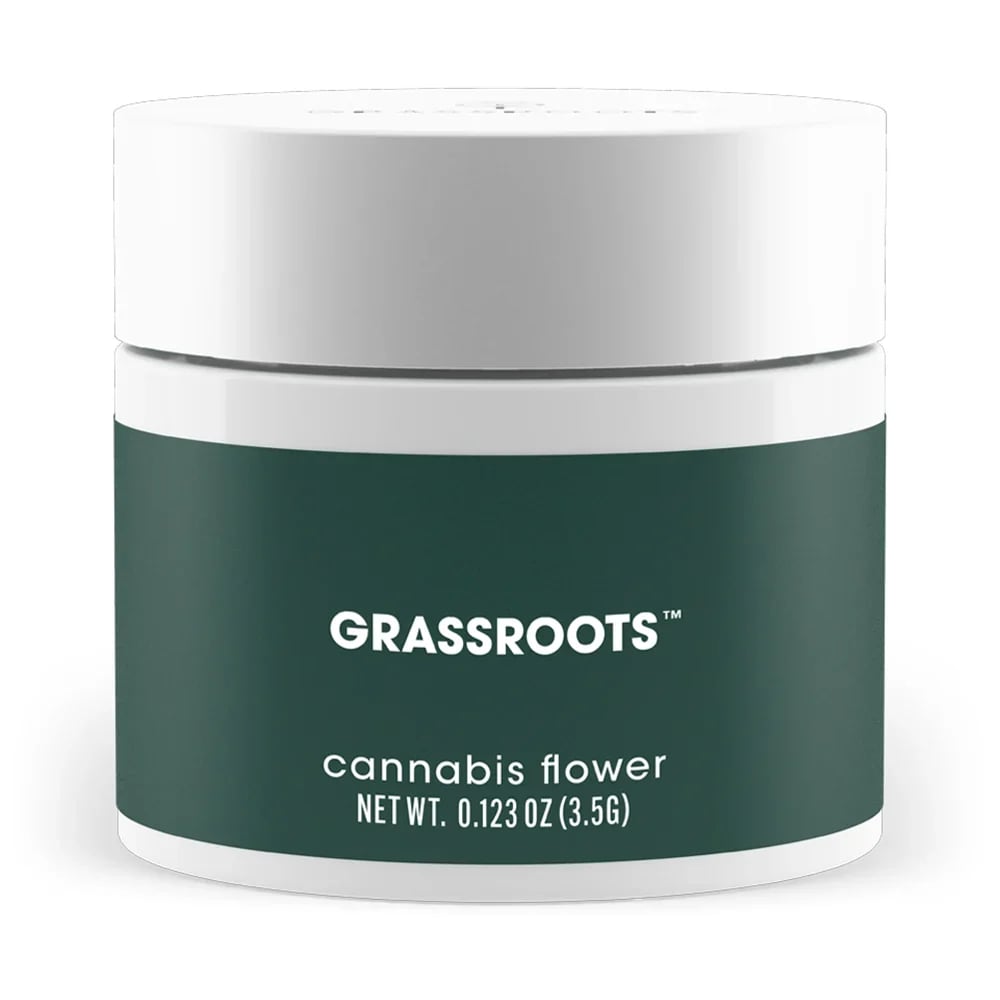 Grassroots Whole Flower 3.5g Apple Tartz (H) 01994 TC 35.564% by Grassroots