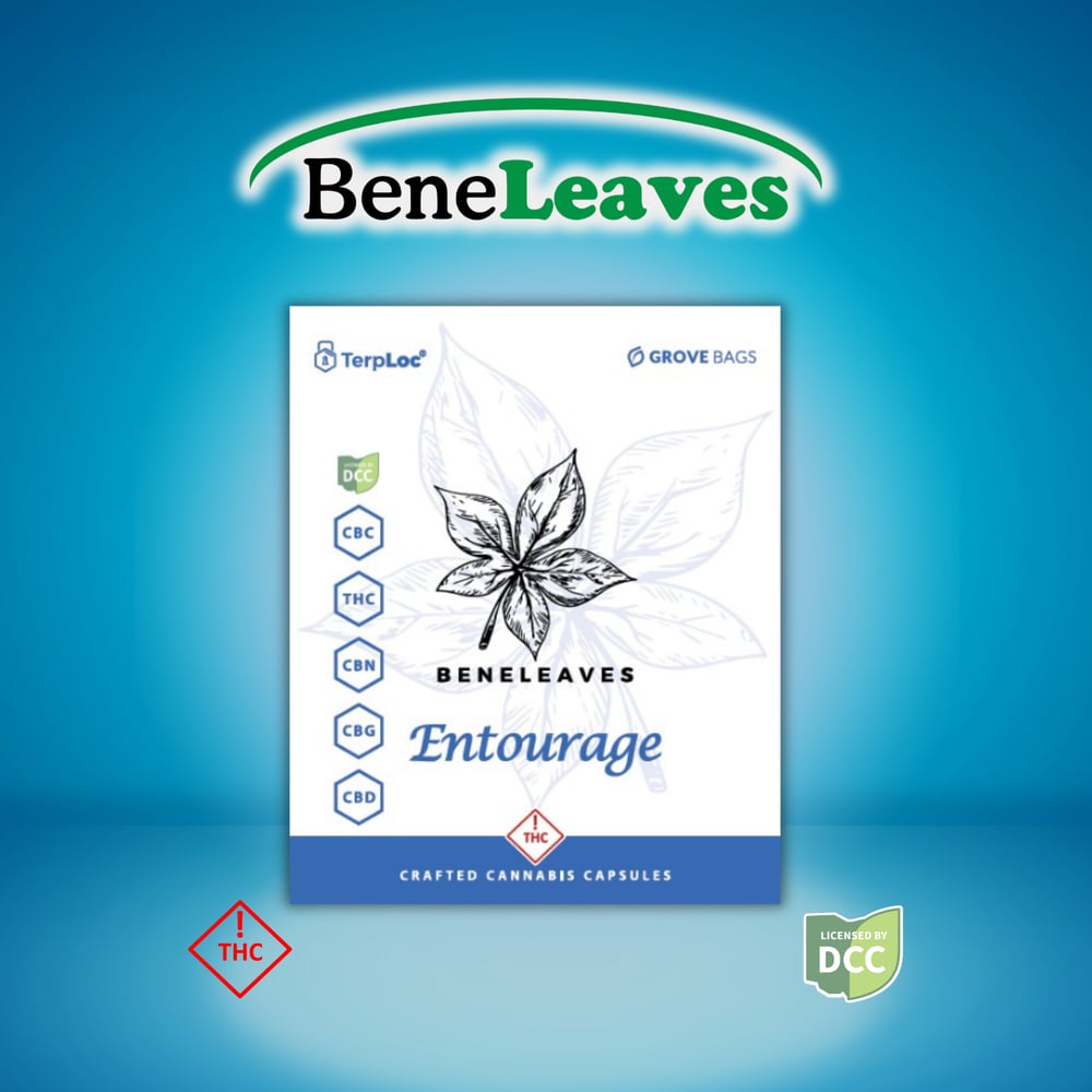 Entourage Effect Capsules [22pk] (110mg) by BeneLeaves