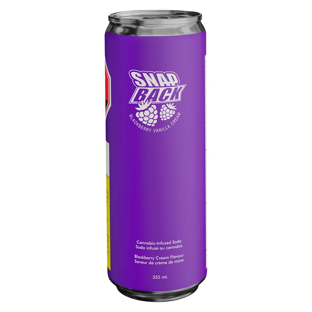 Blackberry Vanilla Cream [355ml] by Snap Back