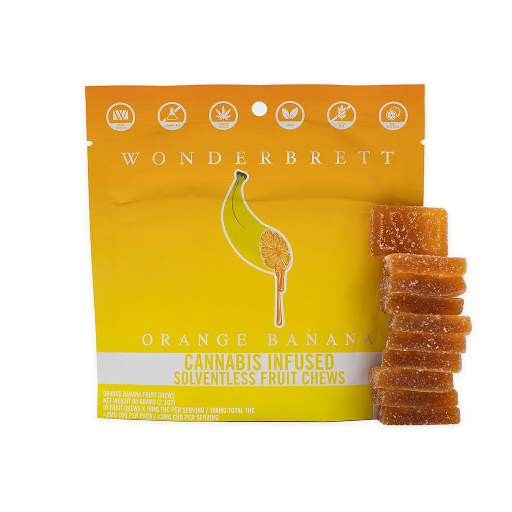 Orange Banana (100mg) by Wonderbrett