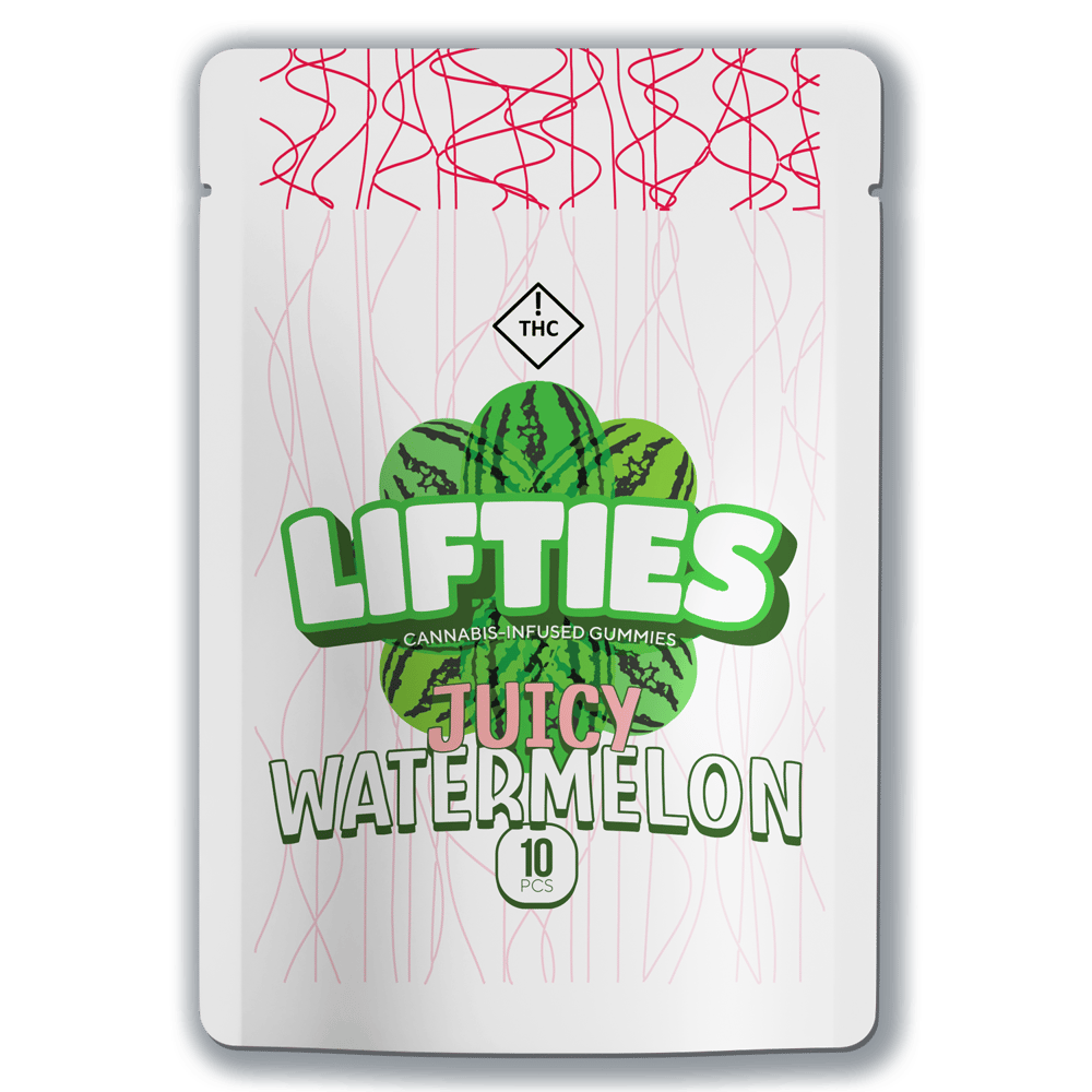 Juicy Watermelon | High Dose [10pk] (330mg) by Lifties